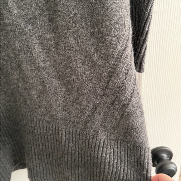 Anthropologie Cozy Gray Cowl Neck Sweater Dress NWT - Picture 3 of 7